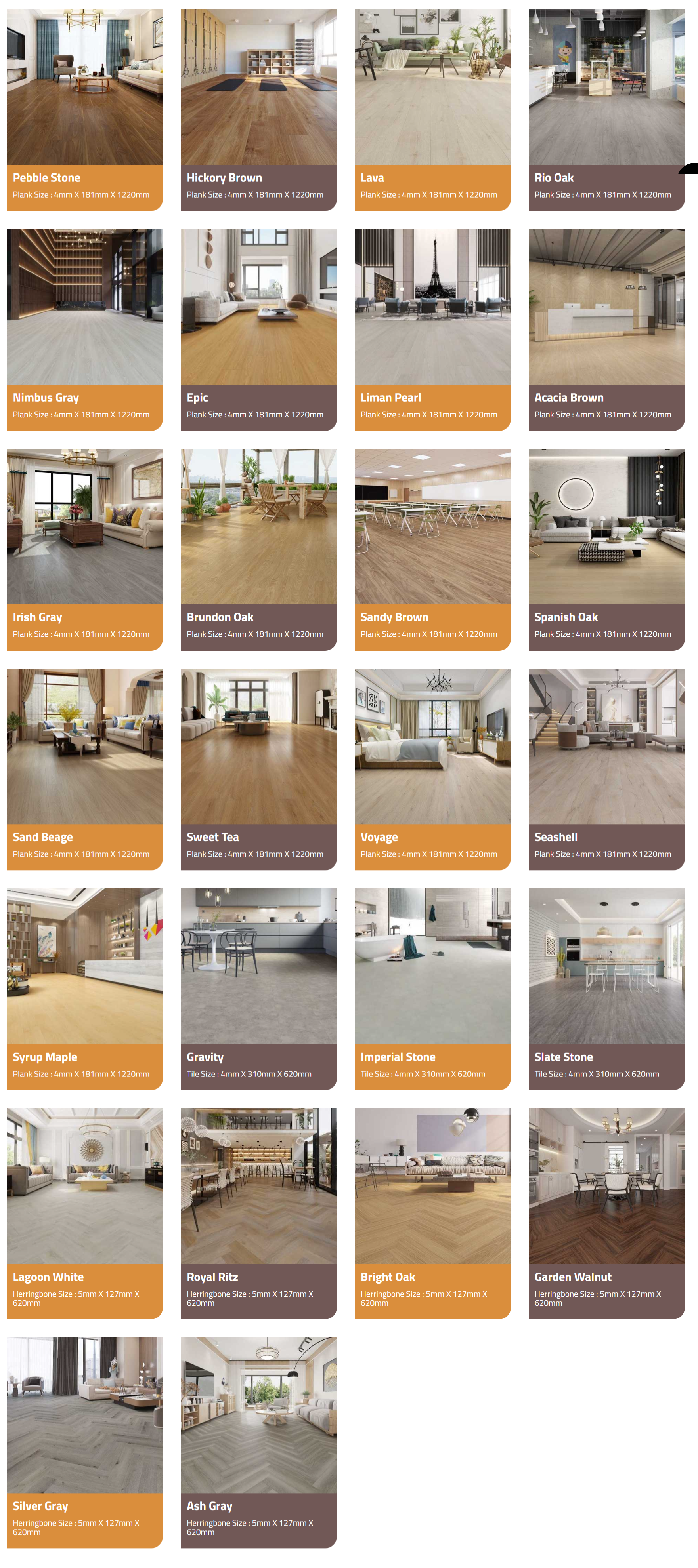 Spc Flooring Products